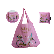 Boguang Wholesale Custom Bulk Reusable Cheap Polyester Foldable Shopping Bag