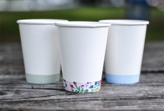 Single Sided Masking Paper Washi Tape
