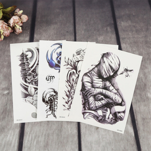 Pattern Customized Off 3D Body Tattoo Sticker Tiger