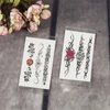 Temporary Custom Face Hand Tattoo Sticker Wrap