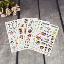Popular Custom Hand Face Tattoo Cover Sticker Japan