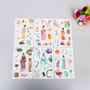Chinese Traditional Style Instrument Lady Sticker on Cars Kid Sticker