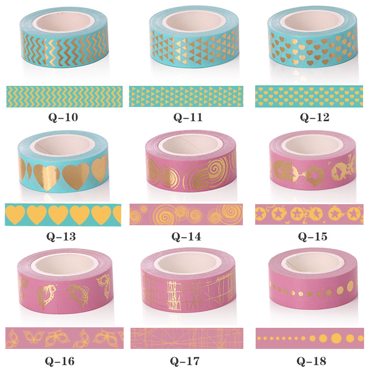 Gold Foil Masking Tape Set