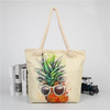 China Interesting Customized Pineapple Canvas Bag