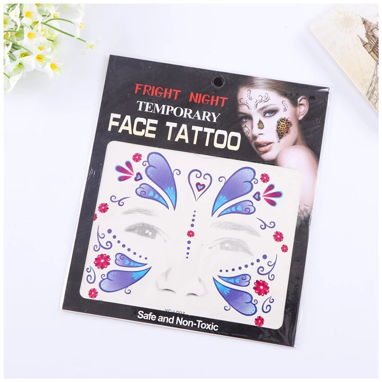 Face Tattoo Sticker Manufacturer