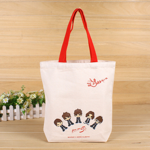 Custom Buzzword Printed Recycled Cotton Tote Shopping Bag