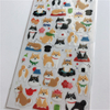 Hot Sale Cartoon Dog Pvc Glass Sticker