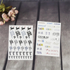 Shape Customized Small Eye Tattoo Sticker Temporary