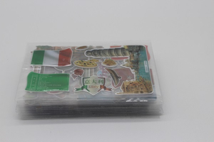 Fashion Environmental Friendly Custom Clear Epoxy Resin Dome Sticker 