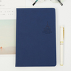 High-grade Leather Custom Logo Eiffel Tower Notebook