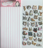 9.5*22 Cm Cartoon Cat Diary Foam 3D Kawaii Cute Puffy Sticker