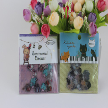 Kawaii Cartoon Series PVC Sticker Deco Packing Stickers