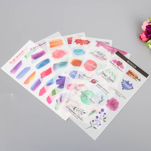 Cheap Colorful Plents Sticker Adhesive 