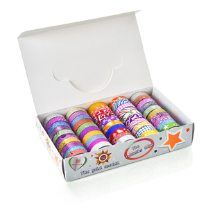 Glitter Gift Packaging Decoration Gold Foil Masking Luminous Tape Set