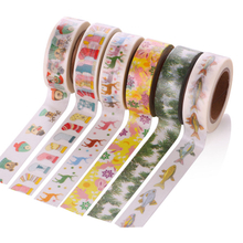 Cartoon Kawaii Decorative Masking Tape Set