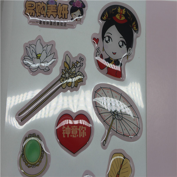 epoxy resin sticker