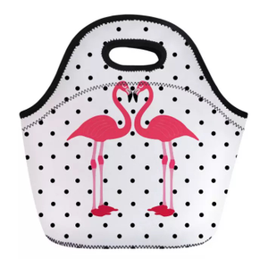 Boguang Hot Sale Flamingo Special Pattern Lunch Cooler Bag