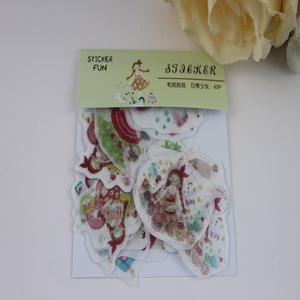 Cartoon Self Adhesive Label Private Packing Custom Stickers for Kid