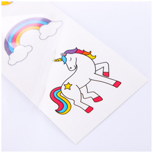 Cartoon Horse Design Temporary Tattoo Sticker Paper For Kids 