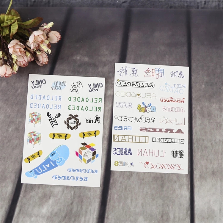 Promotional Tattoo Sticker Temporary Supplier