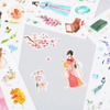 Chinese Traditional Style Instrument Lady Sticker on Cars Kid Sticker