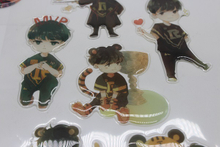 New Design Adhesive Clear Waterproof Epoxy Resin Sticker