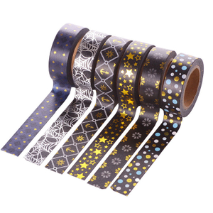 Stamping Gift Decoration Masking Paper Tape Roll with Logo for Ceremony