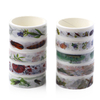Adhesive Colorful Flower Ink Print Paper Masking Tape