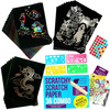 China Funny Scratch Paper Combo Art Set for Kids