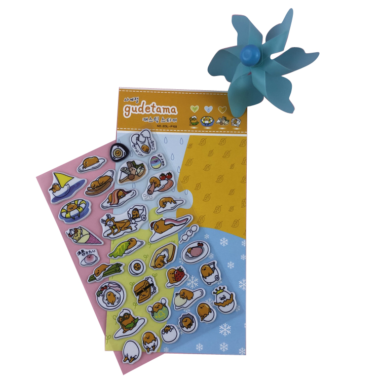 puffy sticker
