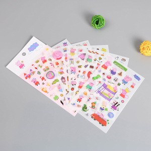 Wholesale Pig Paige Kid Tool Sticker Packs