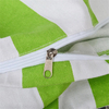 Large Green Stuffed Stripe Bean Bag Plush Toy Storage