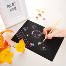 BOGUANG DIY Scratch Art Paper Drawing Pad for Kids