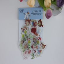 Tough Girl Waterproof Decorative Vinyl Sticker Pack