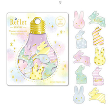 Hot-selling Amazon Puffy Bunny Stickers Kid Sticker
