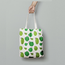 Wholesale Standard Size Custom Printed Handbag Shopping Cotton Bag Design