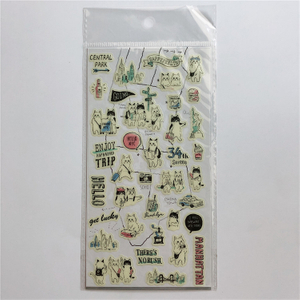 Hot Sale Cartoon Cat Sticker And Decals 