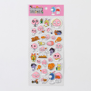 Cute Fancy Beauty Fashion Popular Best Quality Kid EVA Bubble Sticker