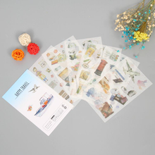Good Quality Logo Die Cut Colorful Washi Custom Sticker Sheet