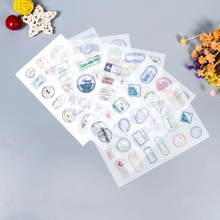 Promotional Good Quality Gloss Dye Cut Washi Logo Sticker Custom