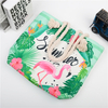 China Printing Customized Beach Flamingo Canvas Bag
