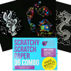 China Funny Scratch Paper Combo Art Set for Kids