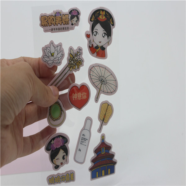 epoxy resin sticker
