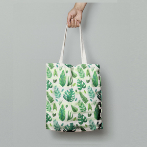 Durable Custom Logo Printed Large Tote Bag Custom