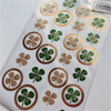 Customized Logo Four - Leaf Clover Pvc Sticker Singapore