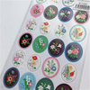 High Quality Flower Pvc Self Adhesive Sticker