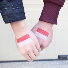 World Cup New Design Country Flag Temporary Tattoo Sticker Stencils Wholesale
