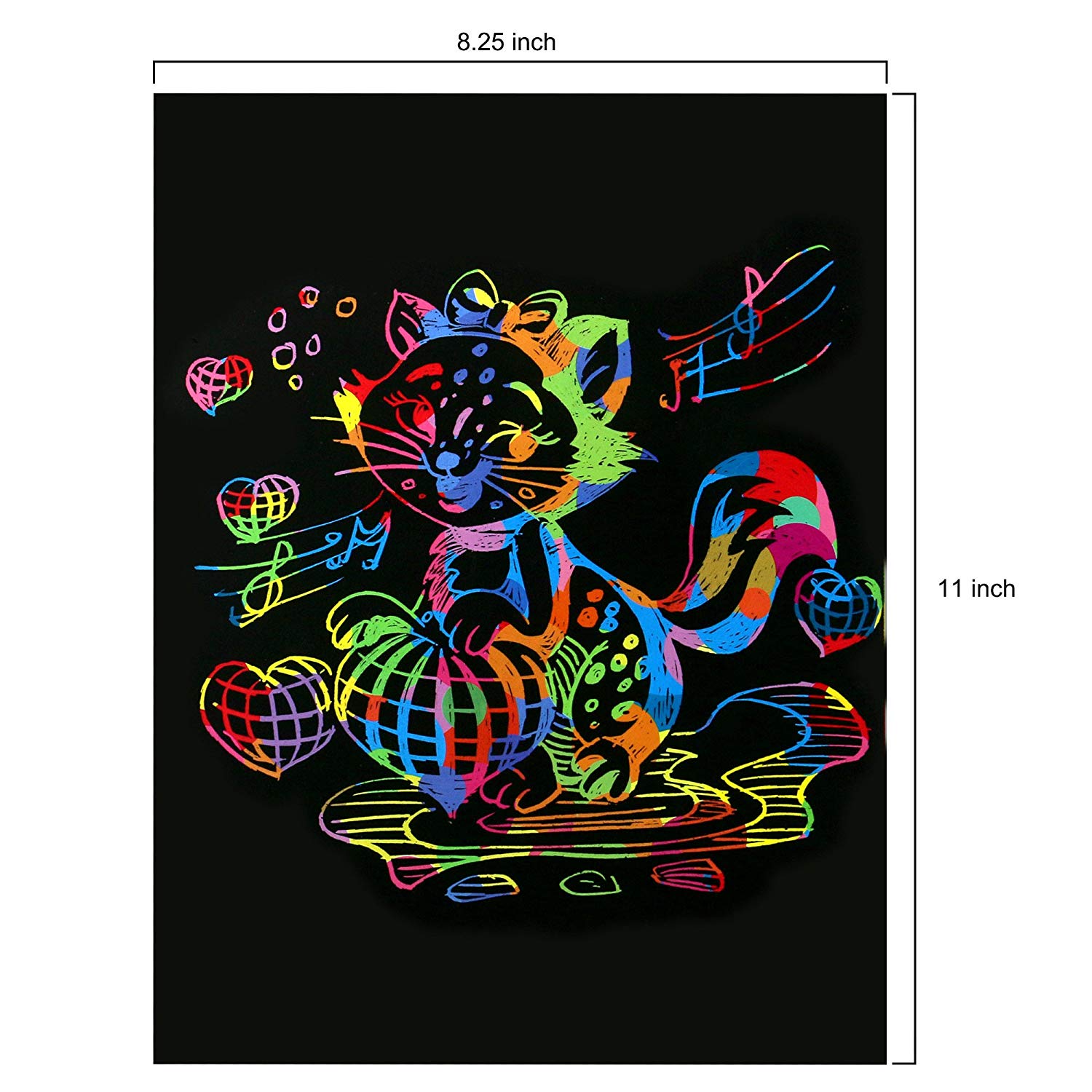 scratch paper Combo Art Set