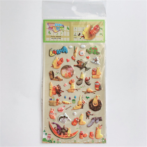 Cheap Custom Stickers Printed Gift Puffy Sticker Maker
