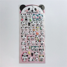 DIY Cartoon Stickers Printed Puffy Bear Sticker